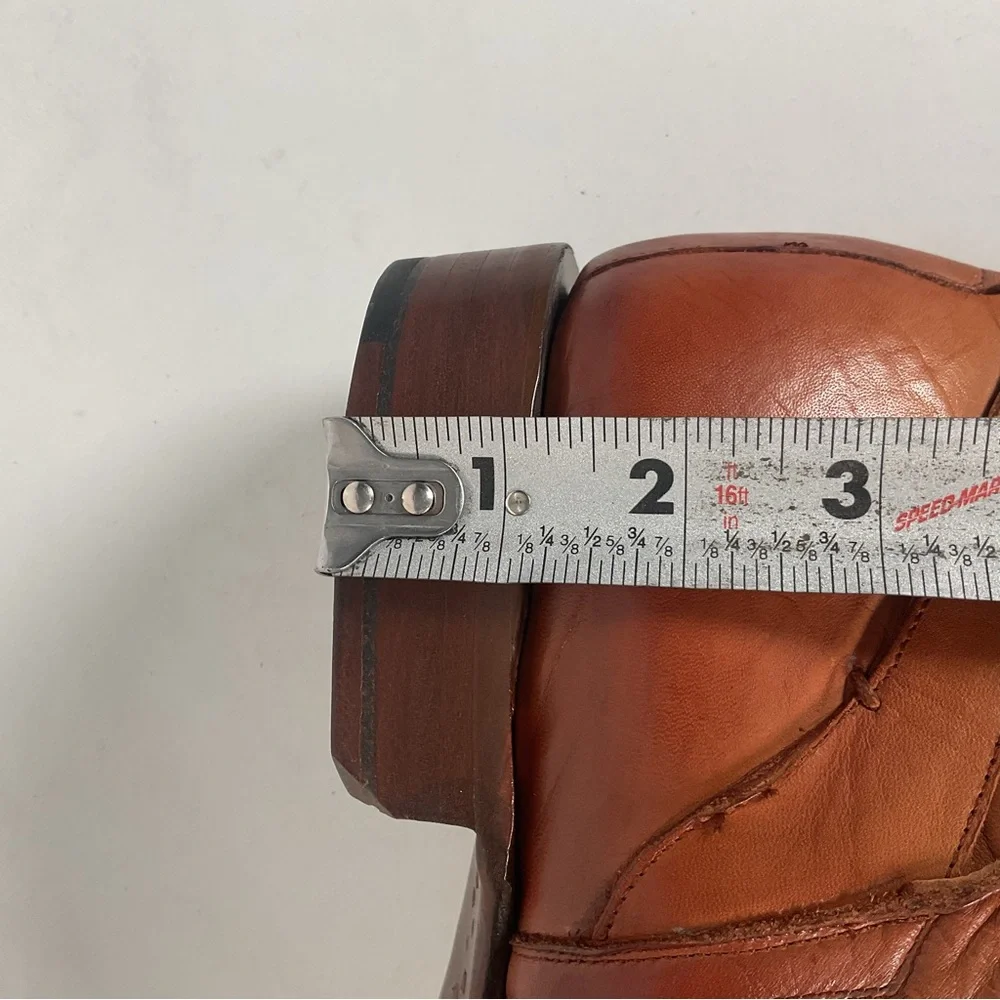 Lucchese Jodhpur Riding Boots | Burnished Calf | USA Made | GY | Men’s 10 D